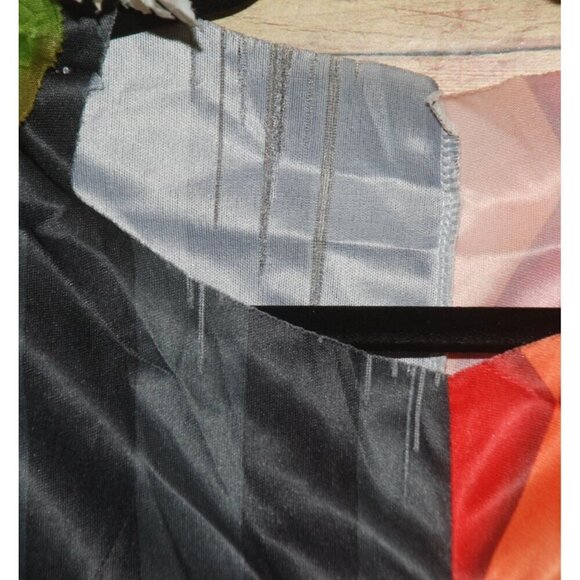 Underwraps Evil Scary Clown Teen One Size Halloween Costume Skull Print - Picture 7 of 15